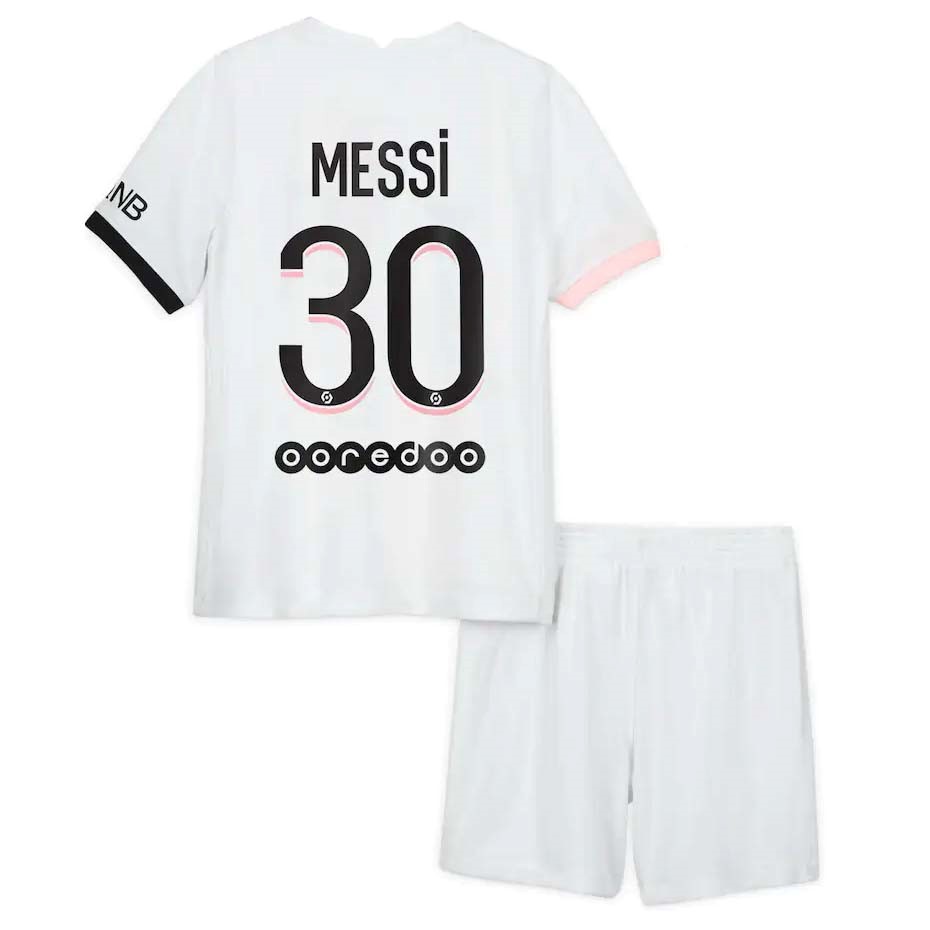 Camiseta Paris Saint Germain NO.30 Messi Niño 2nd 2021-2022